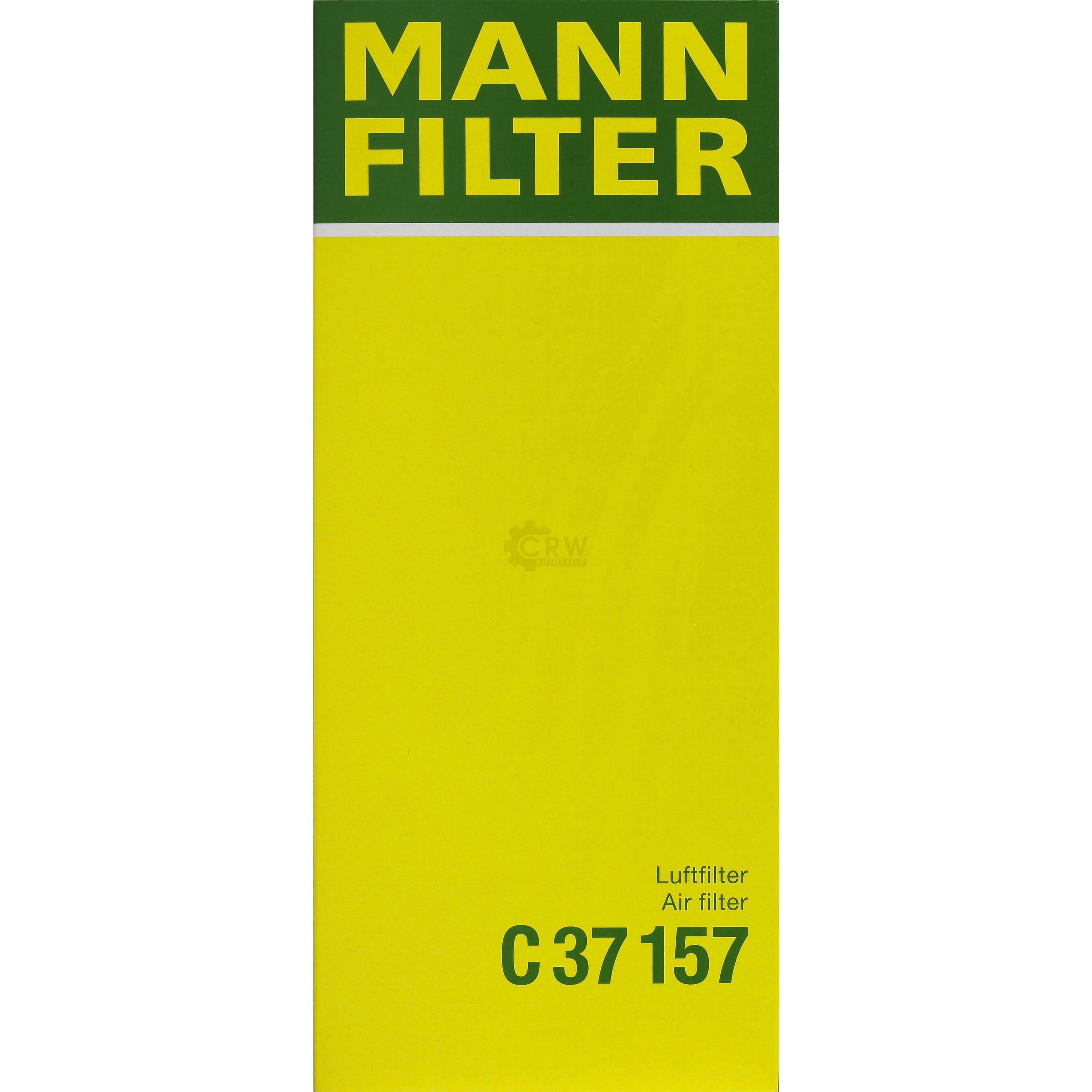 MANN-FILTER Luftfilter für Mercedes-Benz S-Klasse W140 300 SE SEL/S320