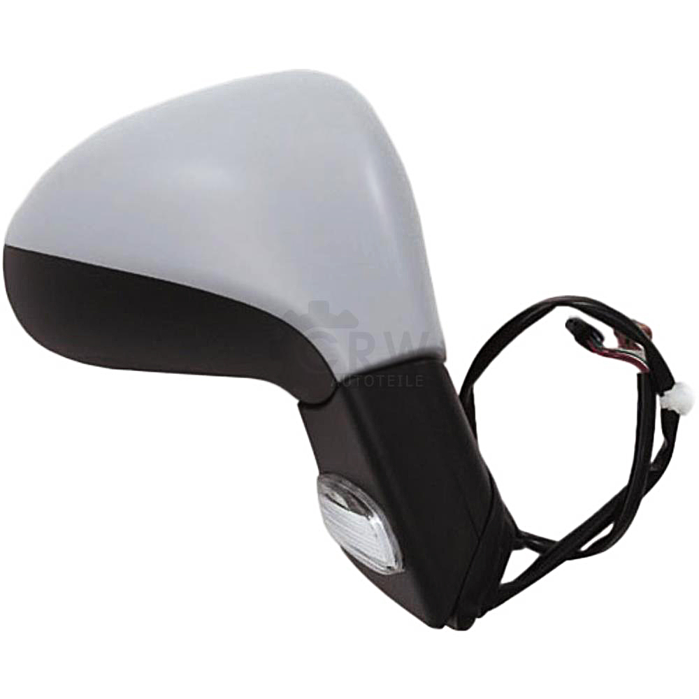 Außenspiegel kpl. rechts für Peugeot 207 Bj. 06-12 elektrisch heizbar grundiert