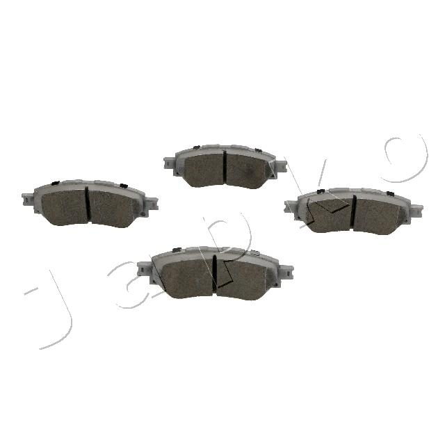 JAPKO Bremsbeläge Bremsbelegsatz vorne für Toyota Hilux VIII Pick-up