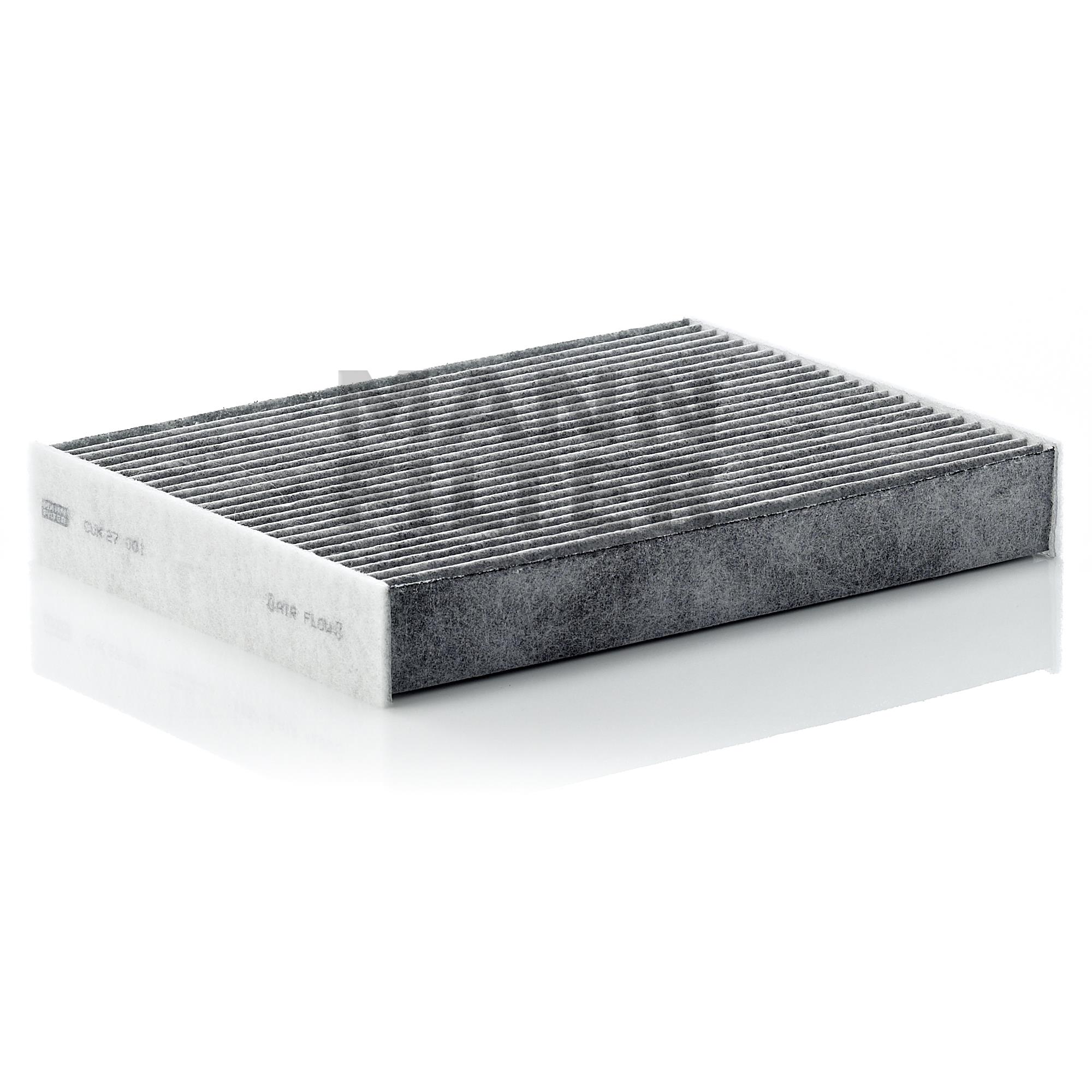 MANN-FILTER Innenraumluft Pollenfilter Innenraumfilter CUK 27 001