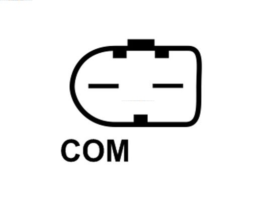 AS-PL Generatorregler Lichtmaschinenregler spannungsregler 12V für Audi A6