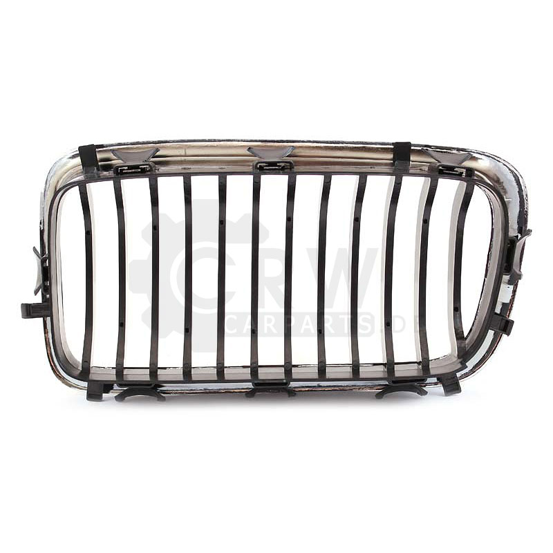 Grill Kühlergrill rechts für BMW 7er E38 Bj. 98-01 chrom-schwarz 1023748