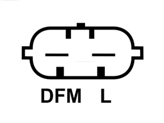 AS-PL Lichtmaschine Generator 120A 12V für Opel Zafira A 2.0 DTi 16V 2.2