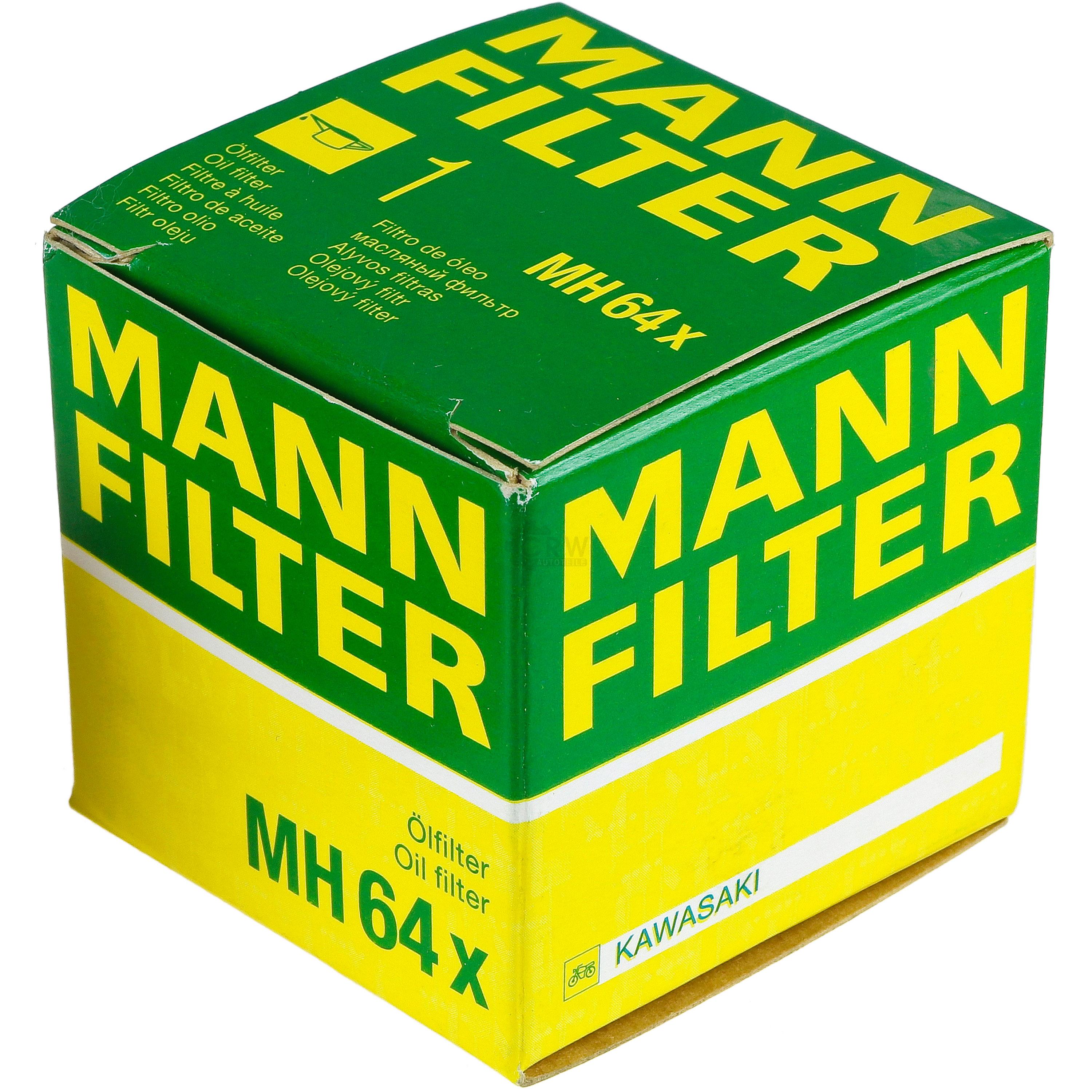 MANN-FILTER Ölfilter Oelfilter MH 64 x Oil Filter
