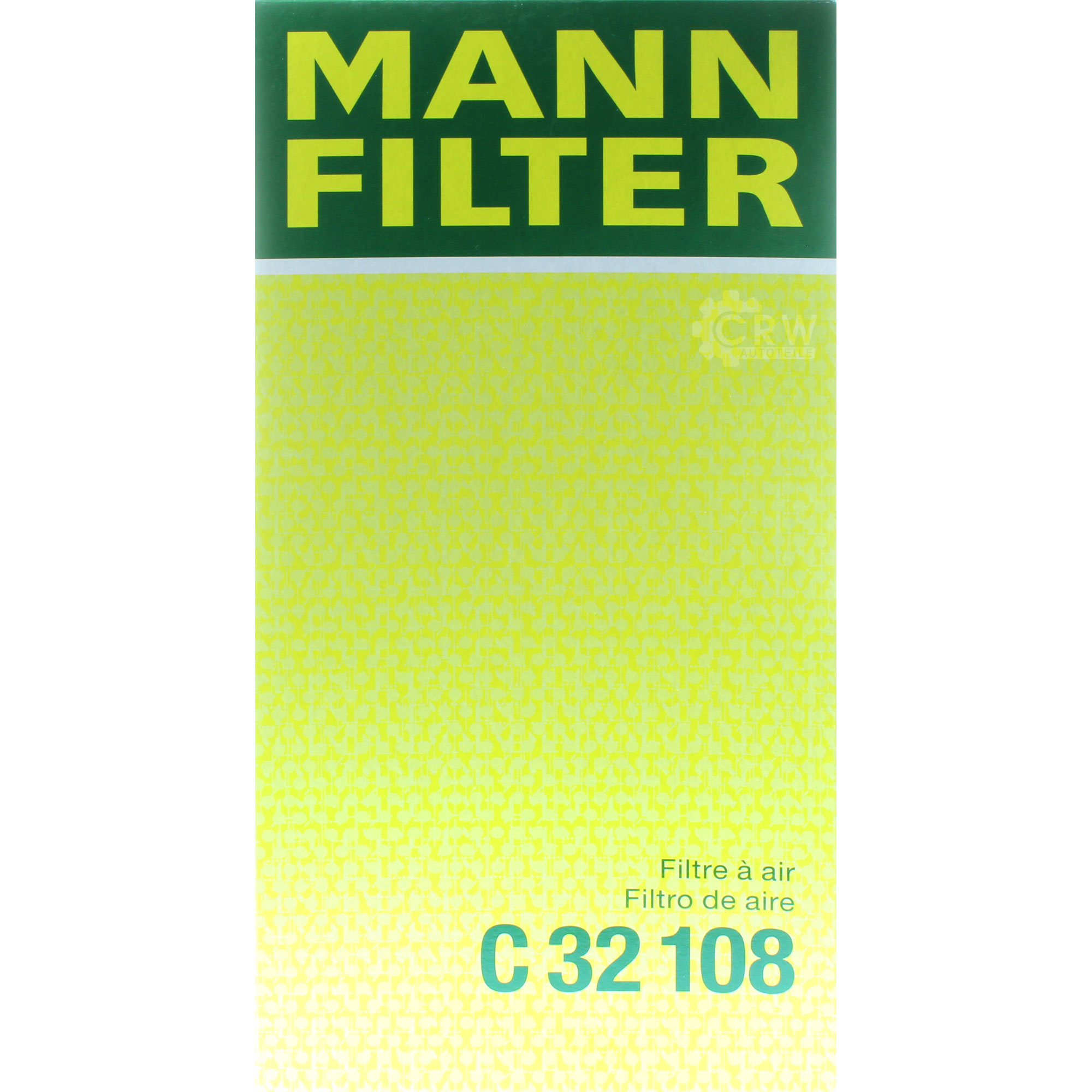 MANN-FILTER Luftfilter für Peugeot 407 SW 6E_ 2.0 HDi 135 508 8E_ 2.2 6D_