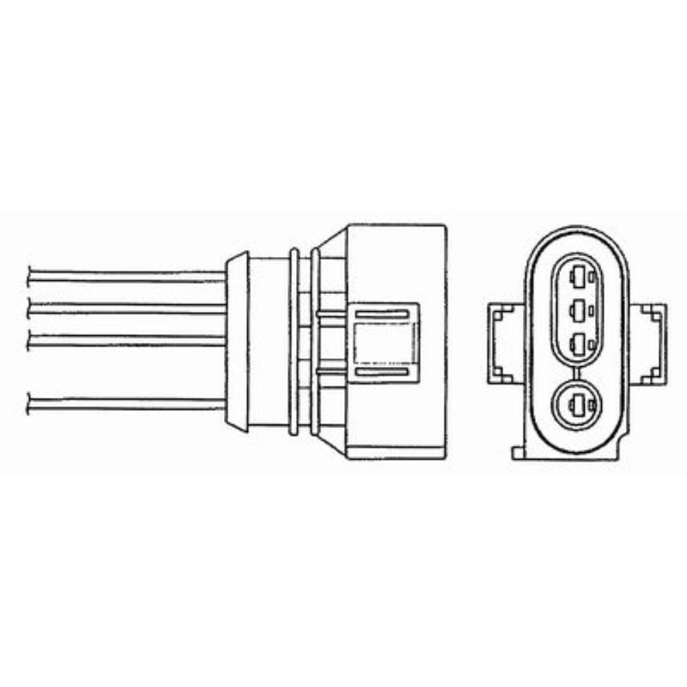 Lambdasonde 96145 für Audi A3 8L1 A4 8D2 B5 4B C5 VW Passat 3B2 Variant 3B5
