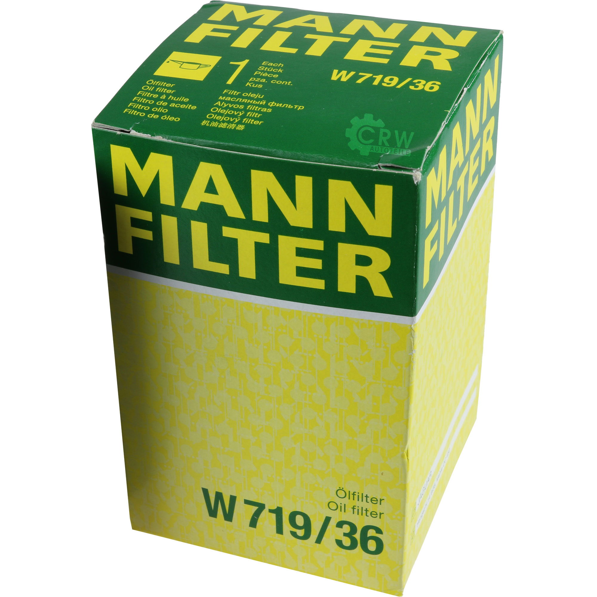 MANN-FILTER Ölfilter W 719/36 Oil Filter