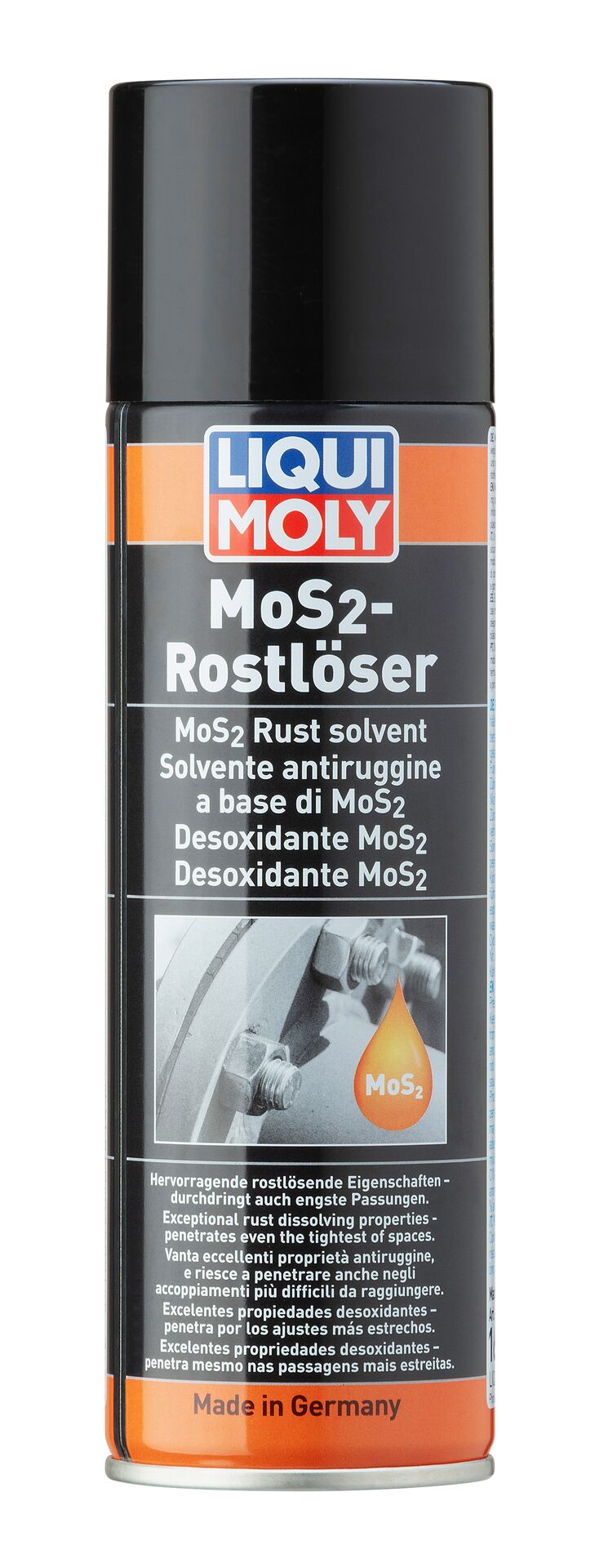 Liqui Moly MoS2 Rostlöser Gleitmittel Rostentferner Korrosionsschutz Spray 300ml