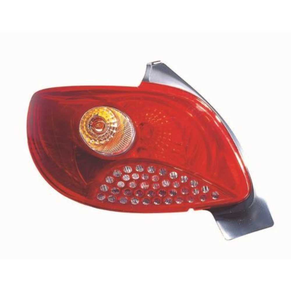 Rückleuchte Heckleuchte Rücklicht rechts gelb für Peugeot 206+ T3E 2L_ 2M_