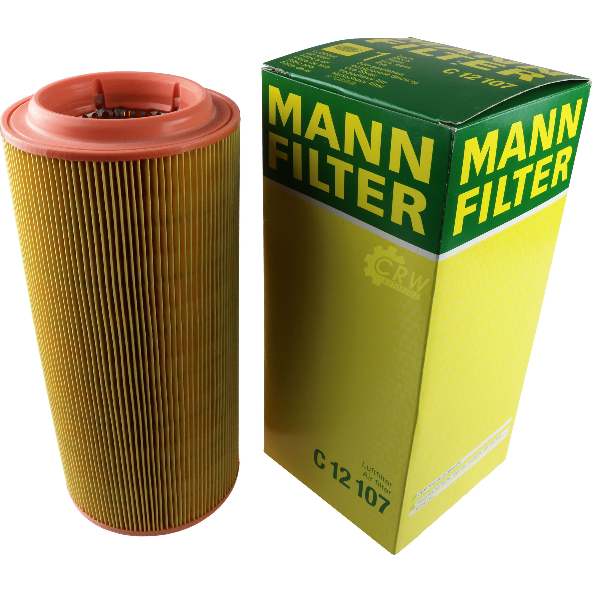 MANN-FILTER Luftfilter für VW Lupo 6X1 6E1 1.7 SDI Polo 6N1 60 64 1.9 D 6N2