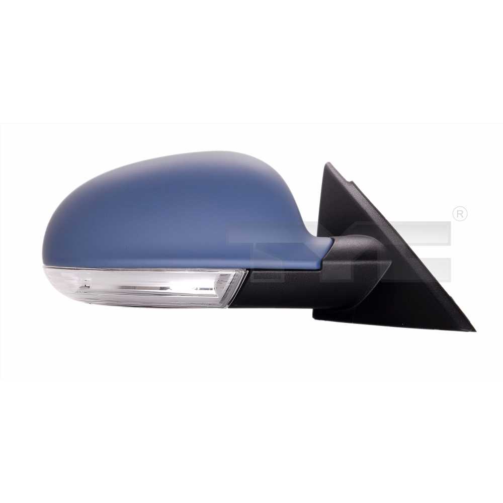 Außenspiegel rechts elektrisch grundiert passend für Skoda Superb I 3U4