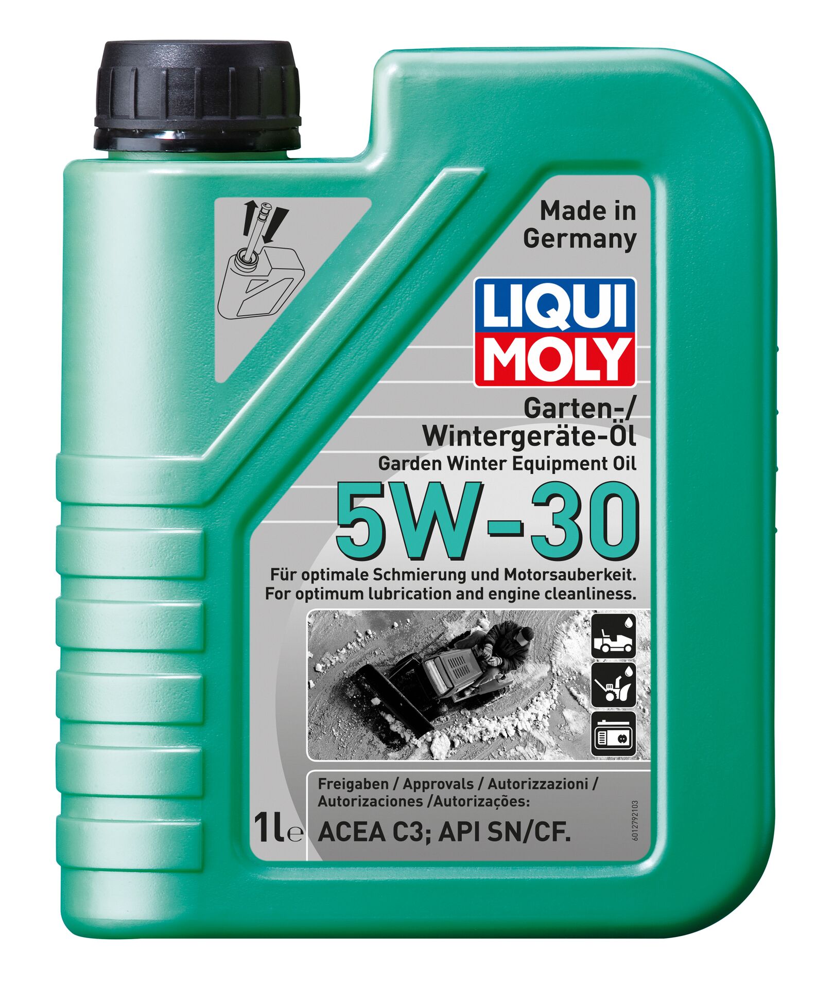 Liqui Moly Garten Wintergeräte-Öl 5W-30 Rasenmäher Motoröl 4-Takt 1L
