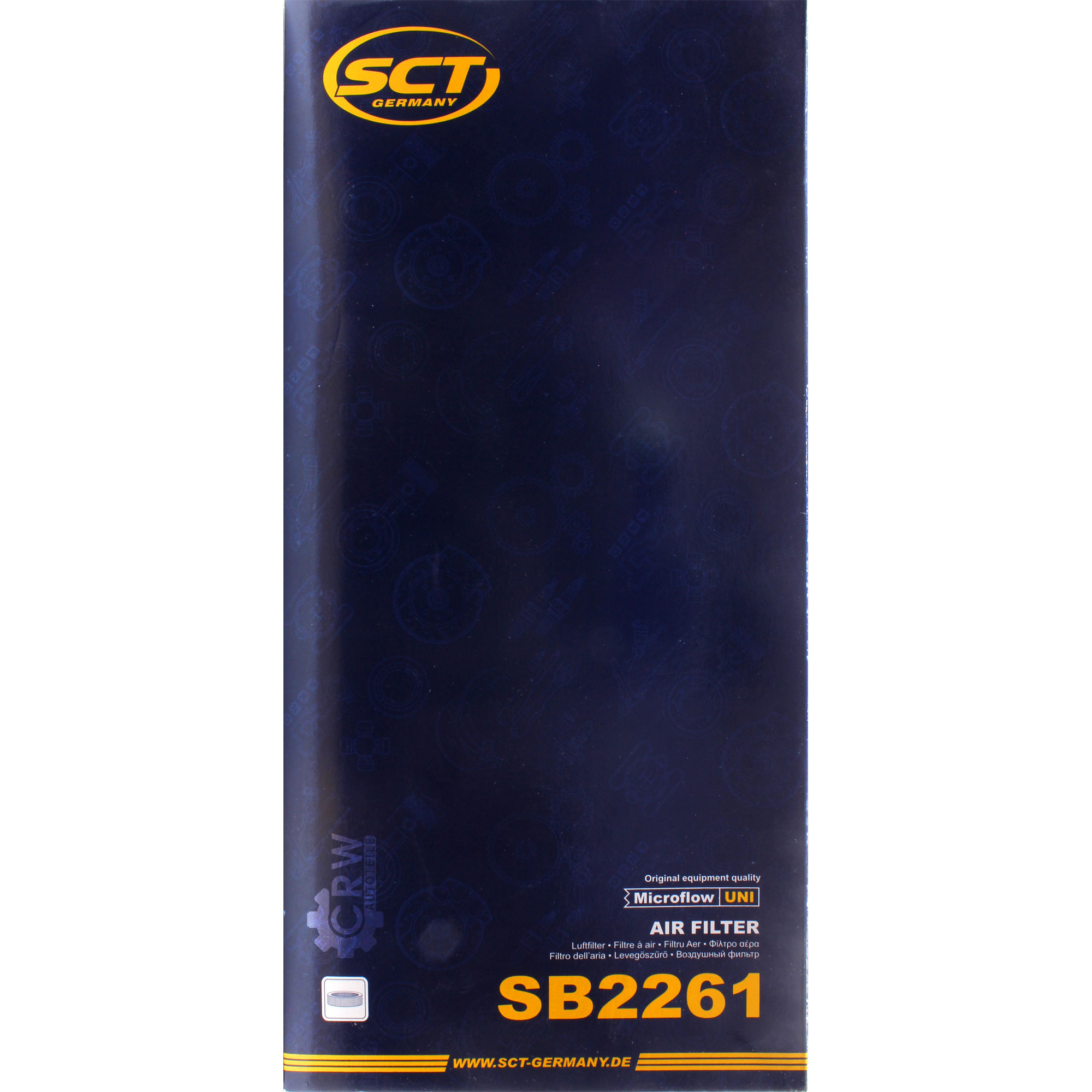 SCT Luftfilter Motorluftfilter SB 2261 Air Filter
