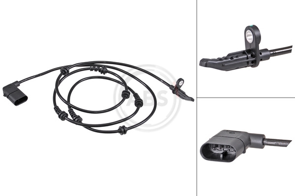 A.B.S. Sensor Drehzahlfühler vorne links rechts für Mercedes-Benz S-Klasse