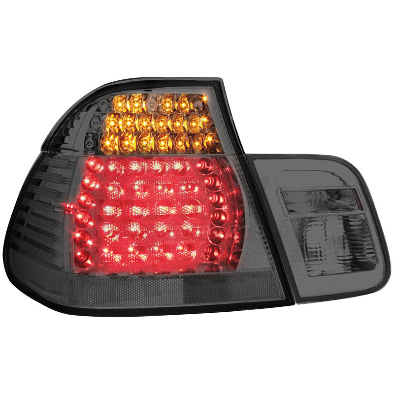 LED 2 x Rückleuchten für BMW E46 Lim. 98-01 smoke 4-teilig 6RD