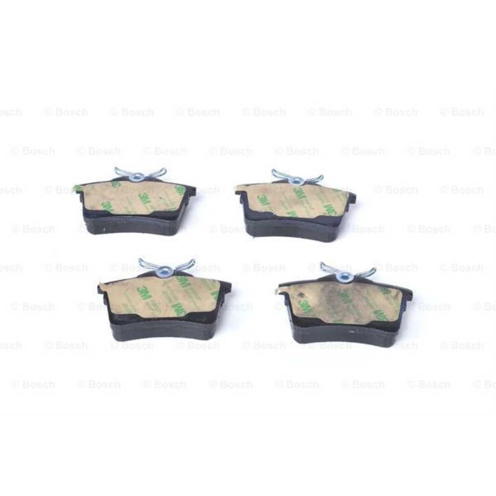 BOSCH Satz Bremsbeläge + Bremsscheiben Voll hinten für Citroën Berlingo B9