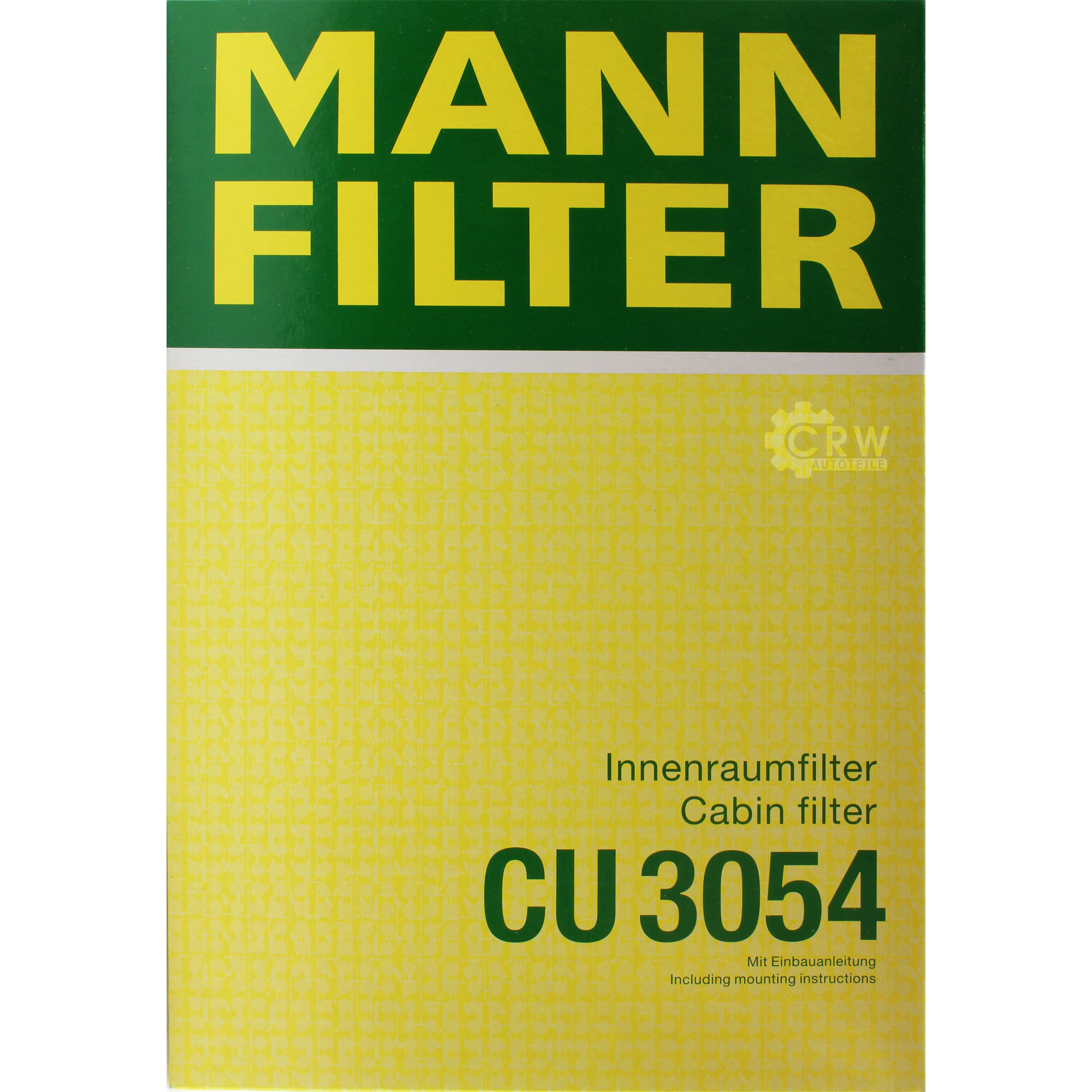 MANN-FILTER Innenraumfilter Pollenfilter CU 3054
