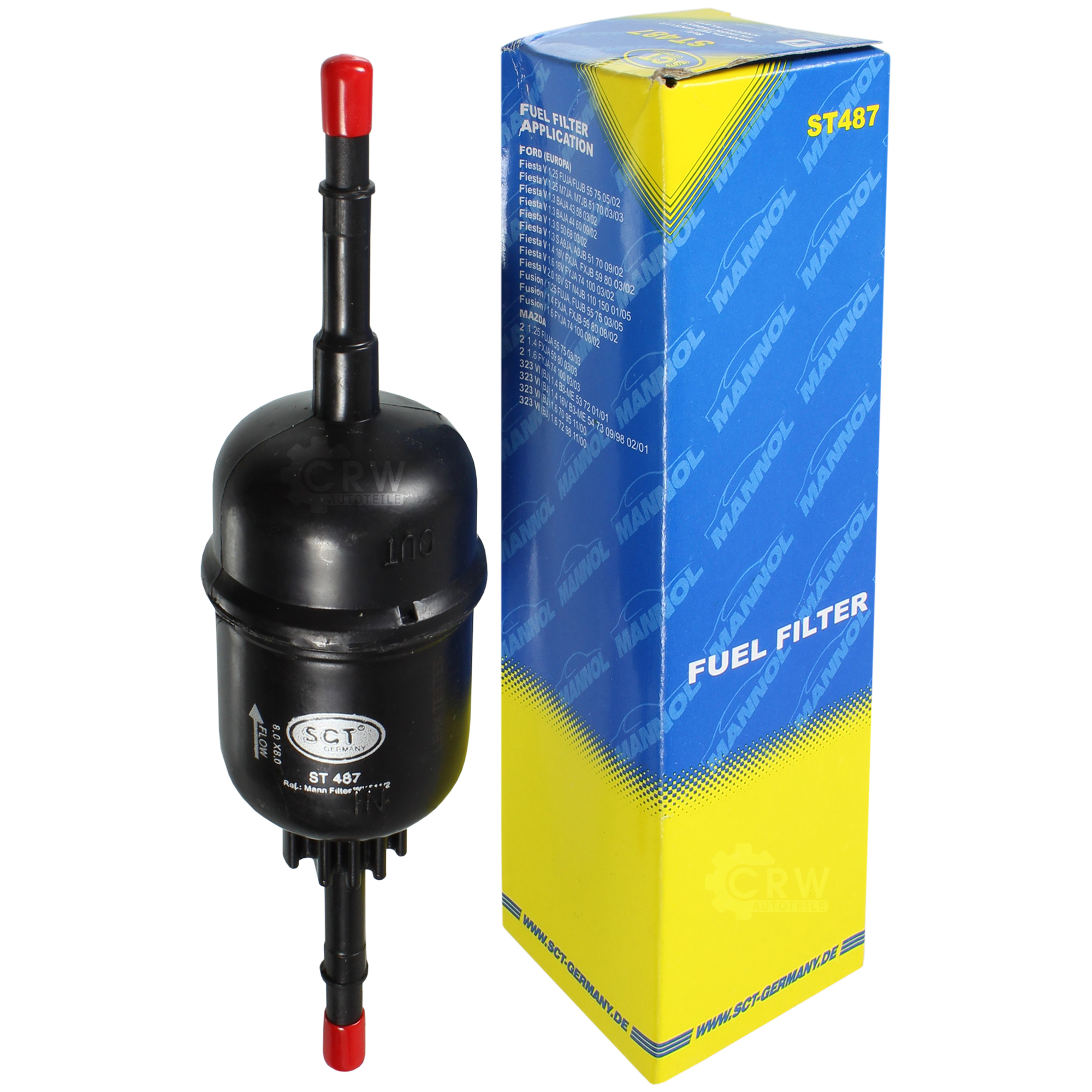 Kraftstofffilter ST 487 für Ford Fusion JU_ Fiesta V JH_ JD_ Mazda 2 DY
