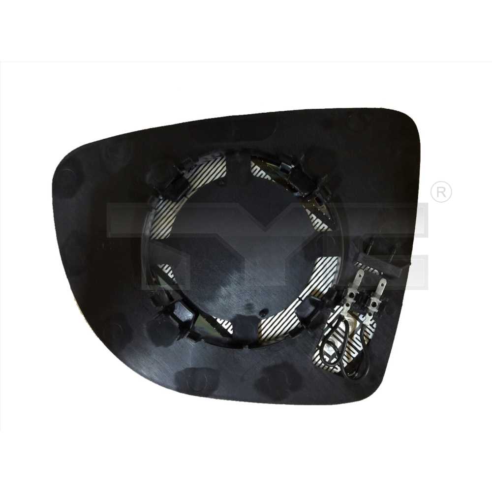 Spiegelglas Außenspiegel links für Renault Captur J5_ 328-0192-1