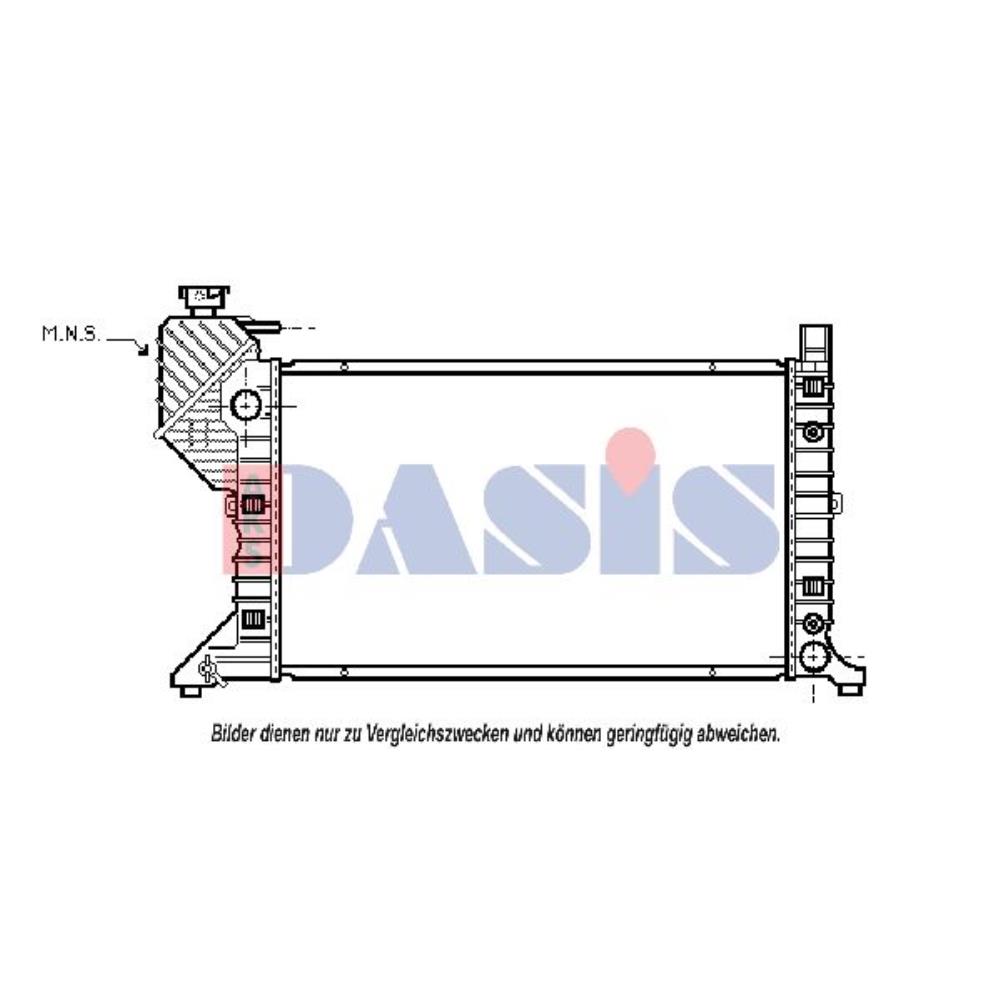 Wasserkühler Motorkühler für Mercedes-Benz Sprinter 2-T Kasten 901 902