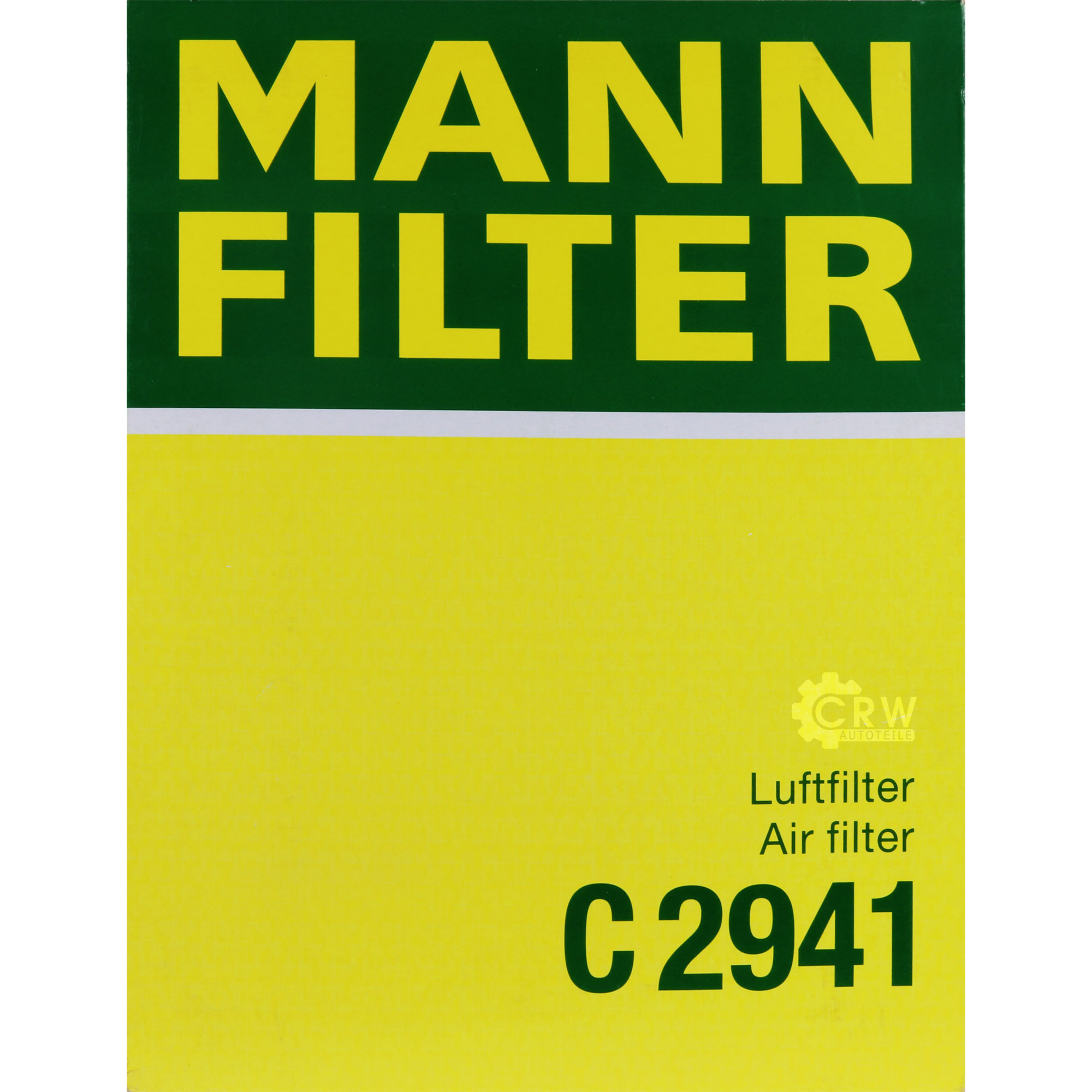 MANN-FILTER Luftfilter für KIA Sorento I JC 3.3 V6 4WD 2.5 CRDi
