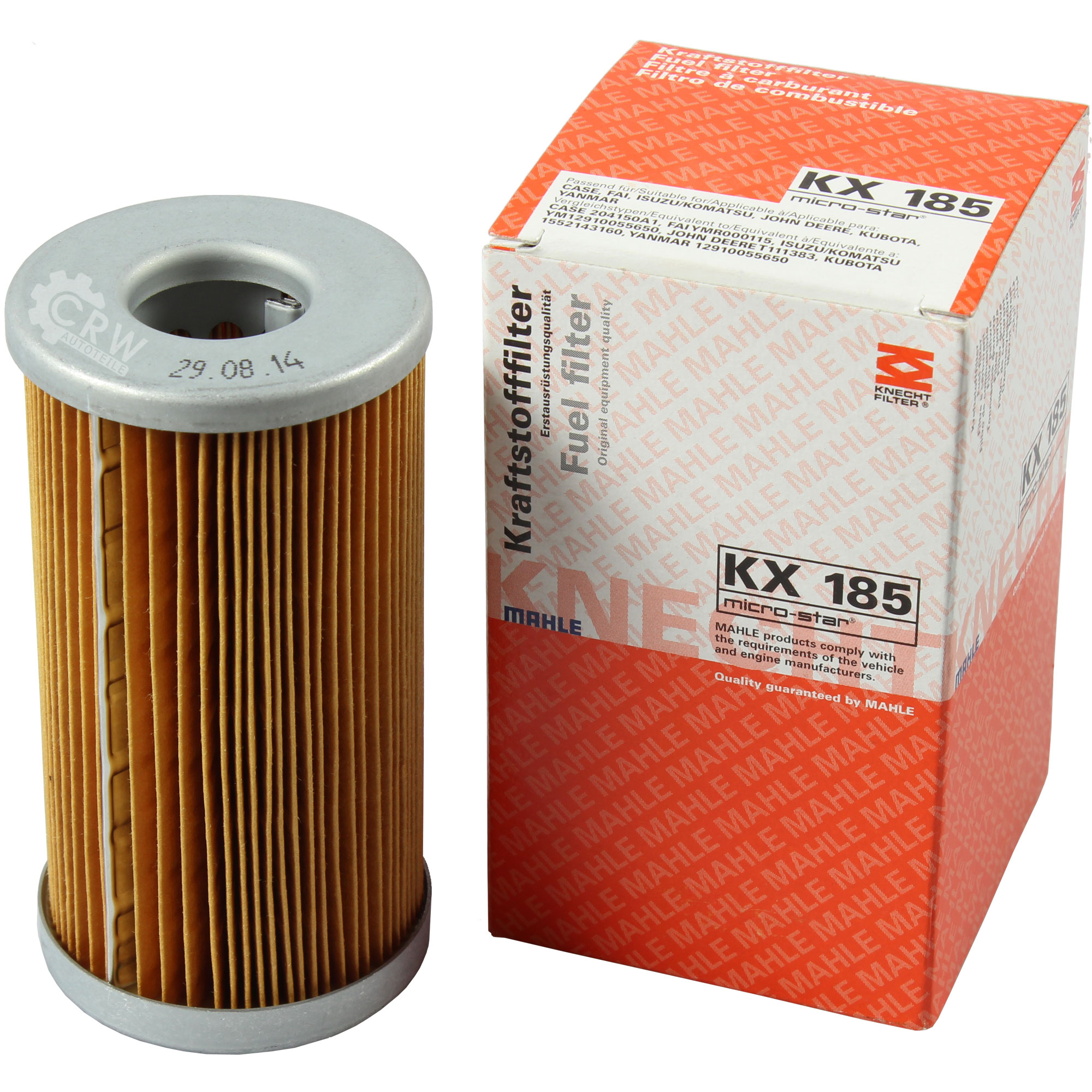 MAHLE / KNECHT Kraftstofffilter KX 185 Fuel Filter