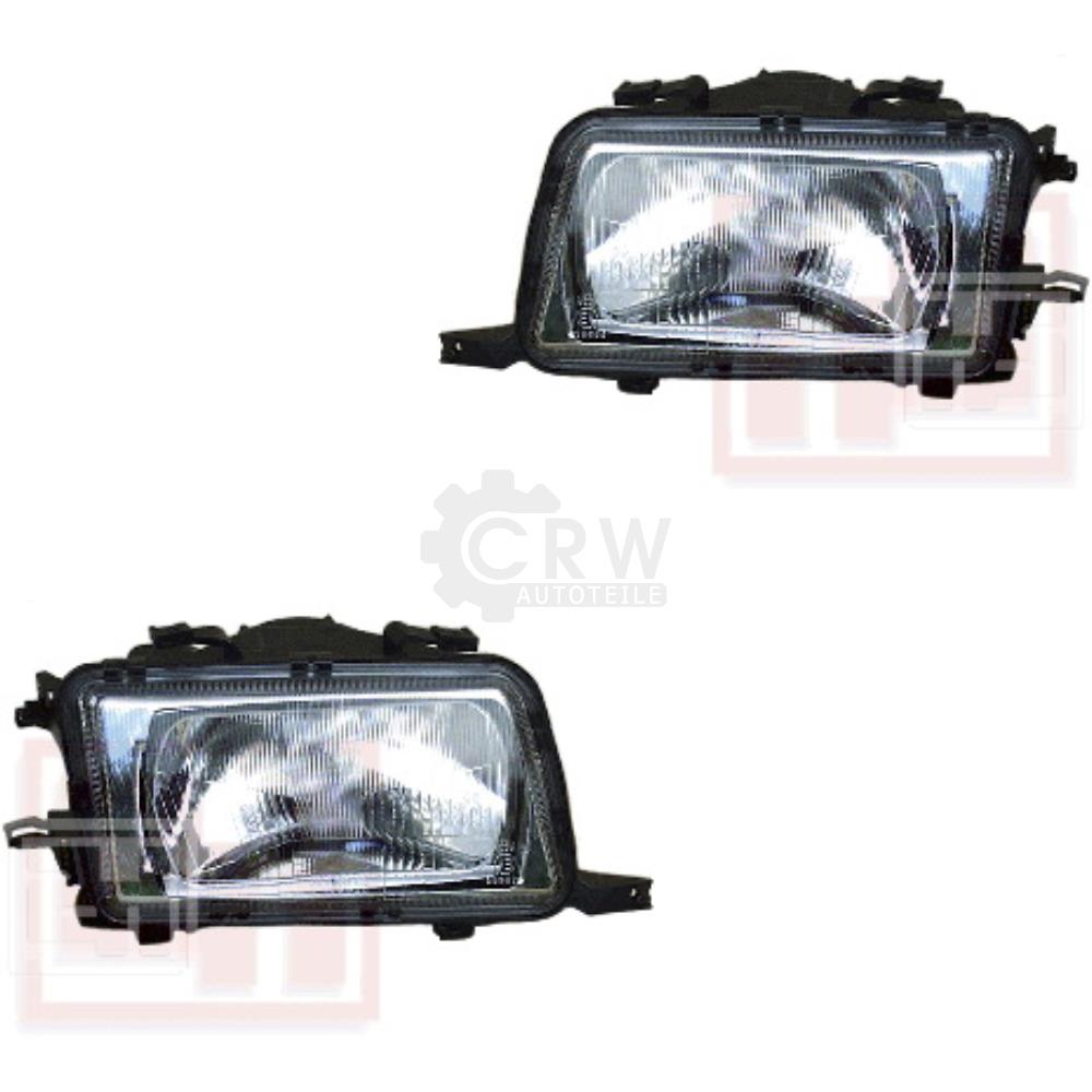 Scheinwerfer Set für Audi 80(B4) Bj. 10/91-11/94 H4 Frontscheinwerfer