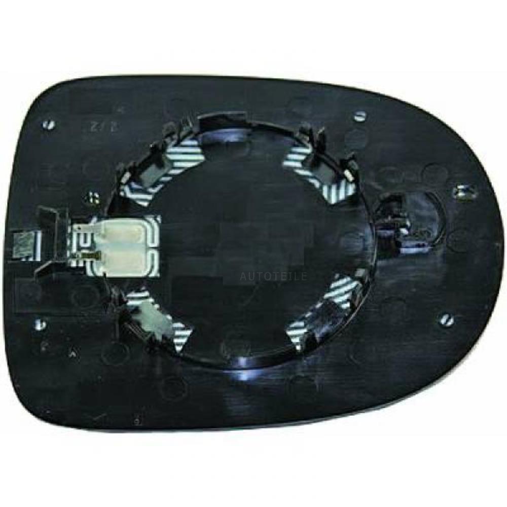 Außenspiegelglas links für Renault Clio Bj. 09-12 Spiegelglas M7X