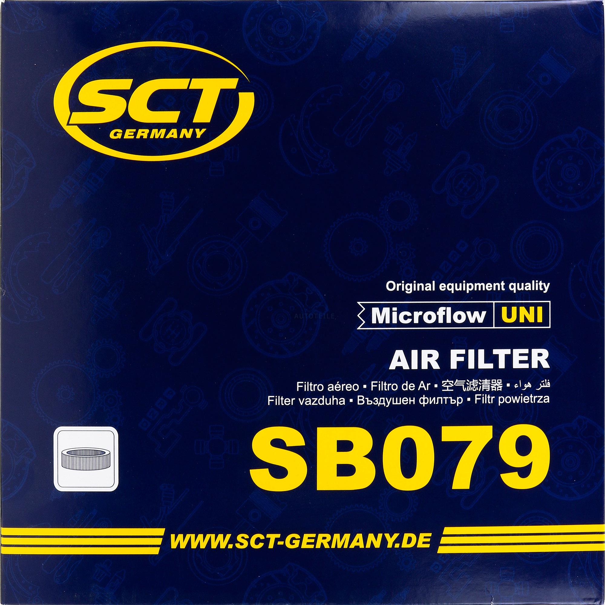 SCT Luftfilter Motorluftfilter SB 079 Air Filter