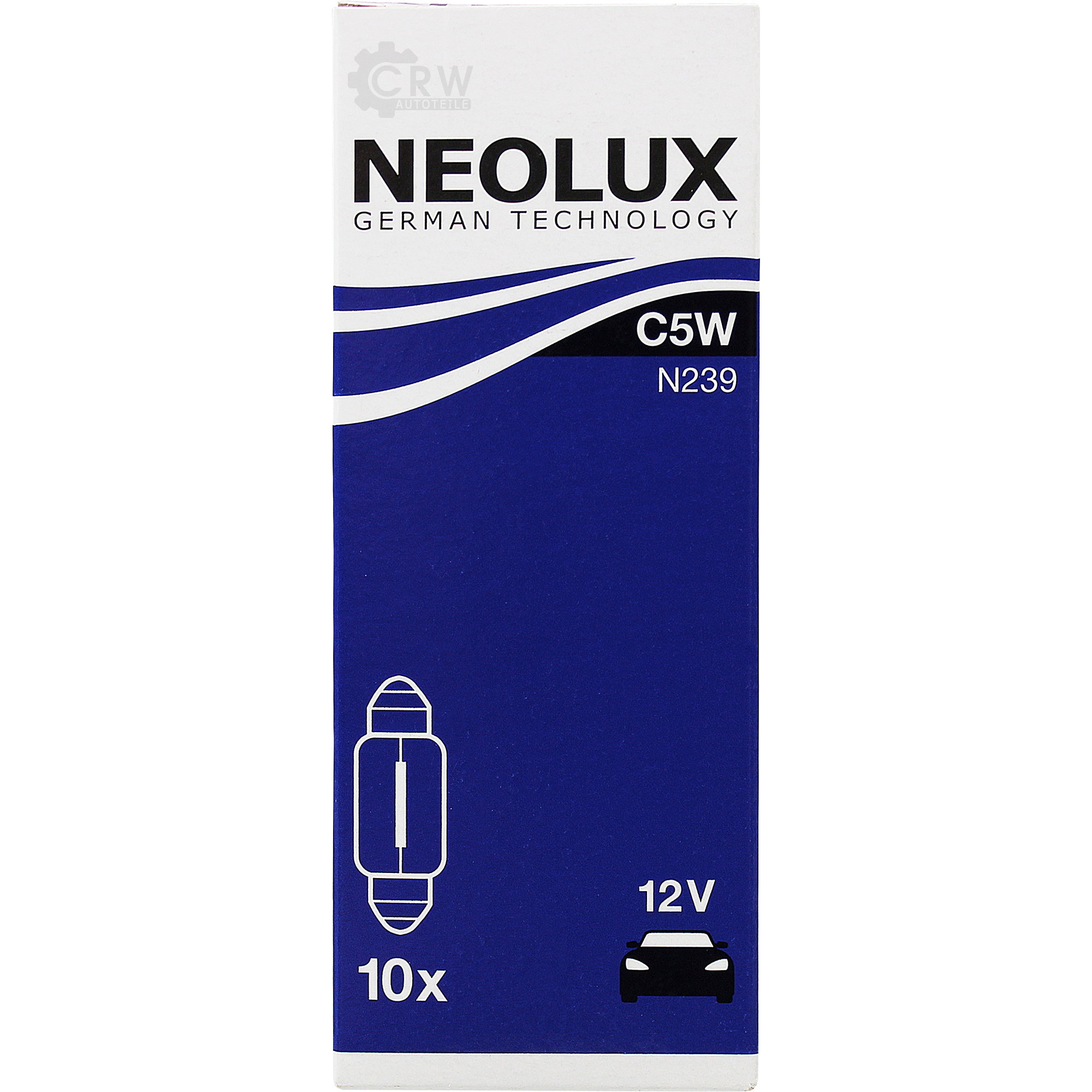 NEOLUX Standard C5W 5W 12V Sockel SV8,5-8 Signalbeleuchtung und Innenbeleuchtung