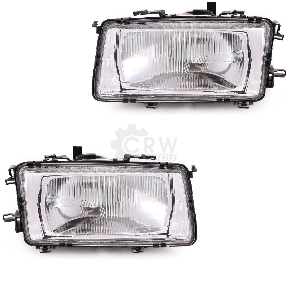 Scheinwerfer Set (rechts & links) für Audi 80 B3 Typ 89 86-91 