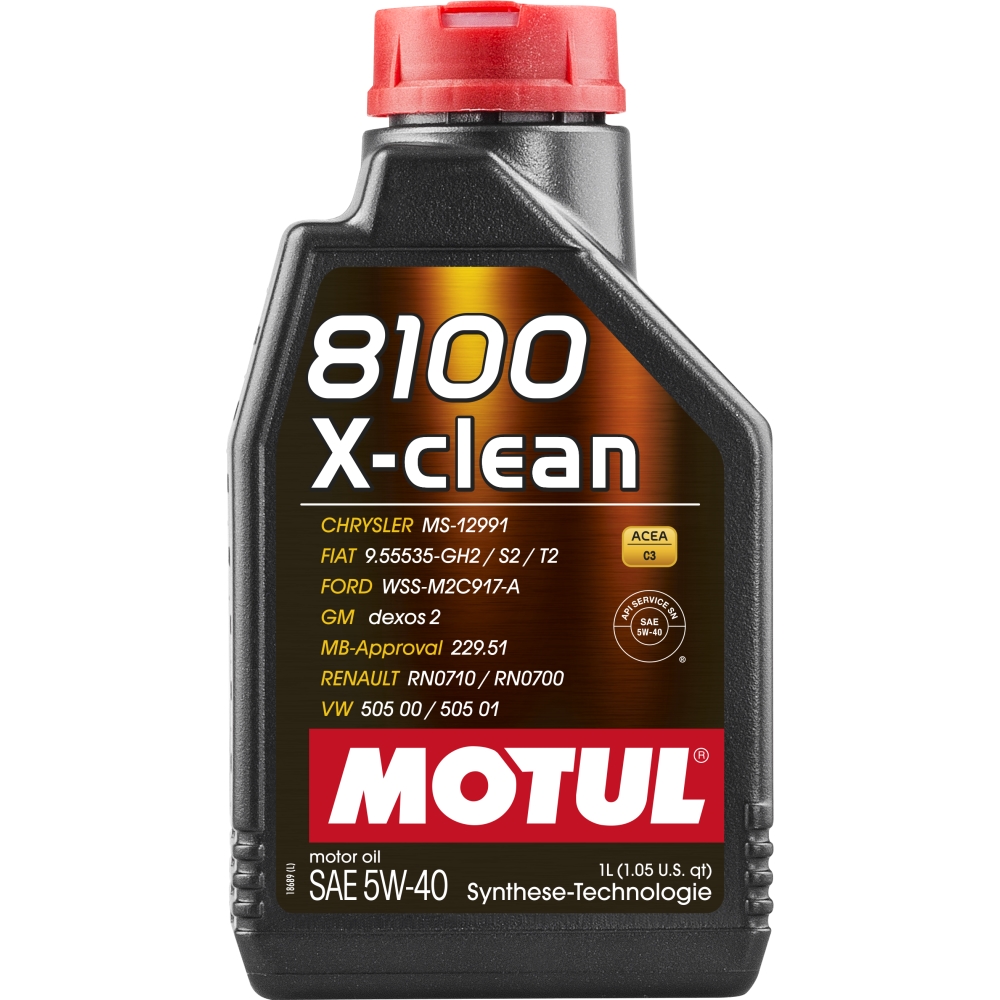 1 Liter 8100 X-clean 5W40