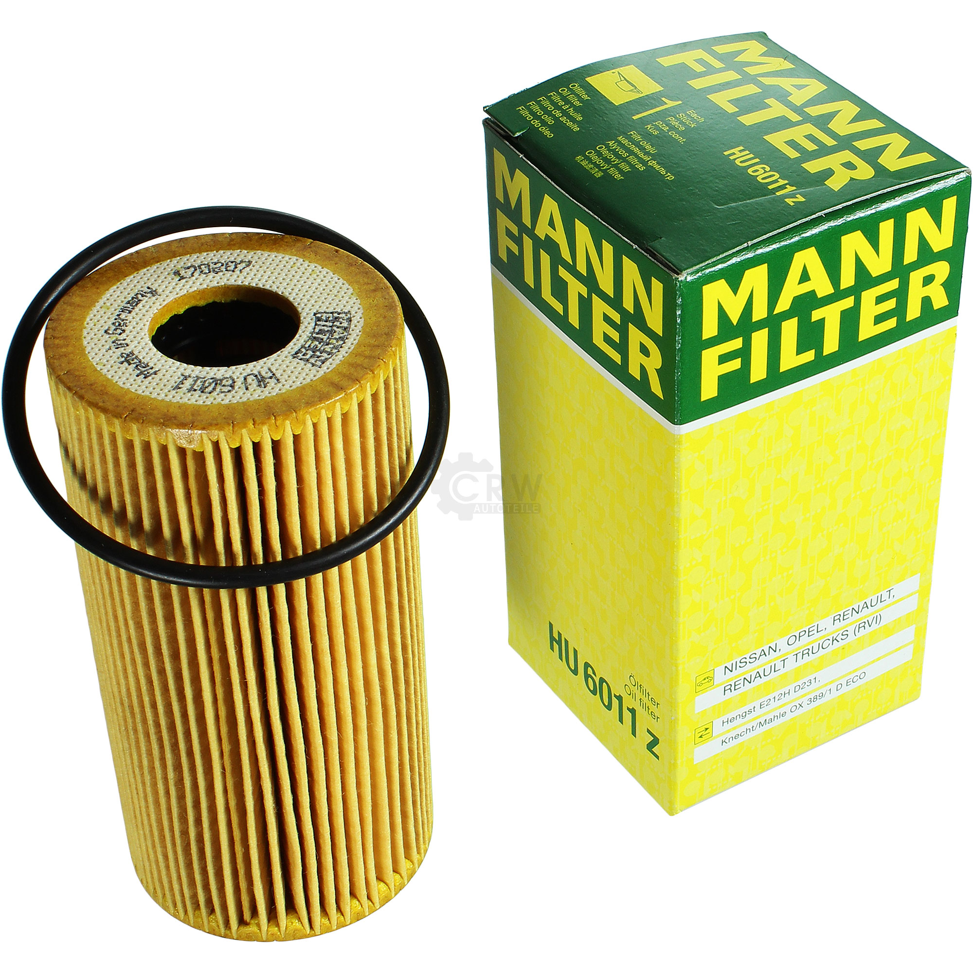 MANN-FILTER Ölfilter HU 6011 z Oil Filter
