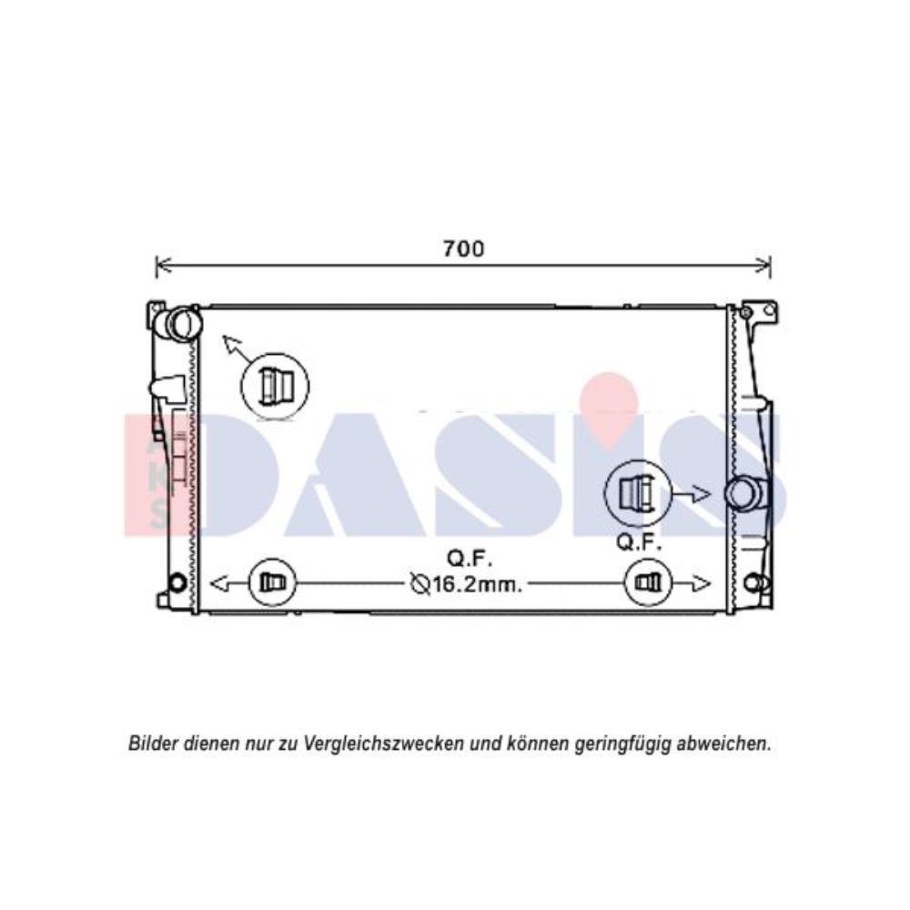 Kühler Wasserkühler Motorkühler für BMW 3er F30 F80 320i