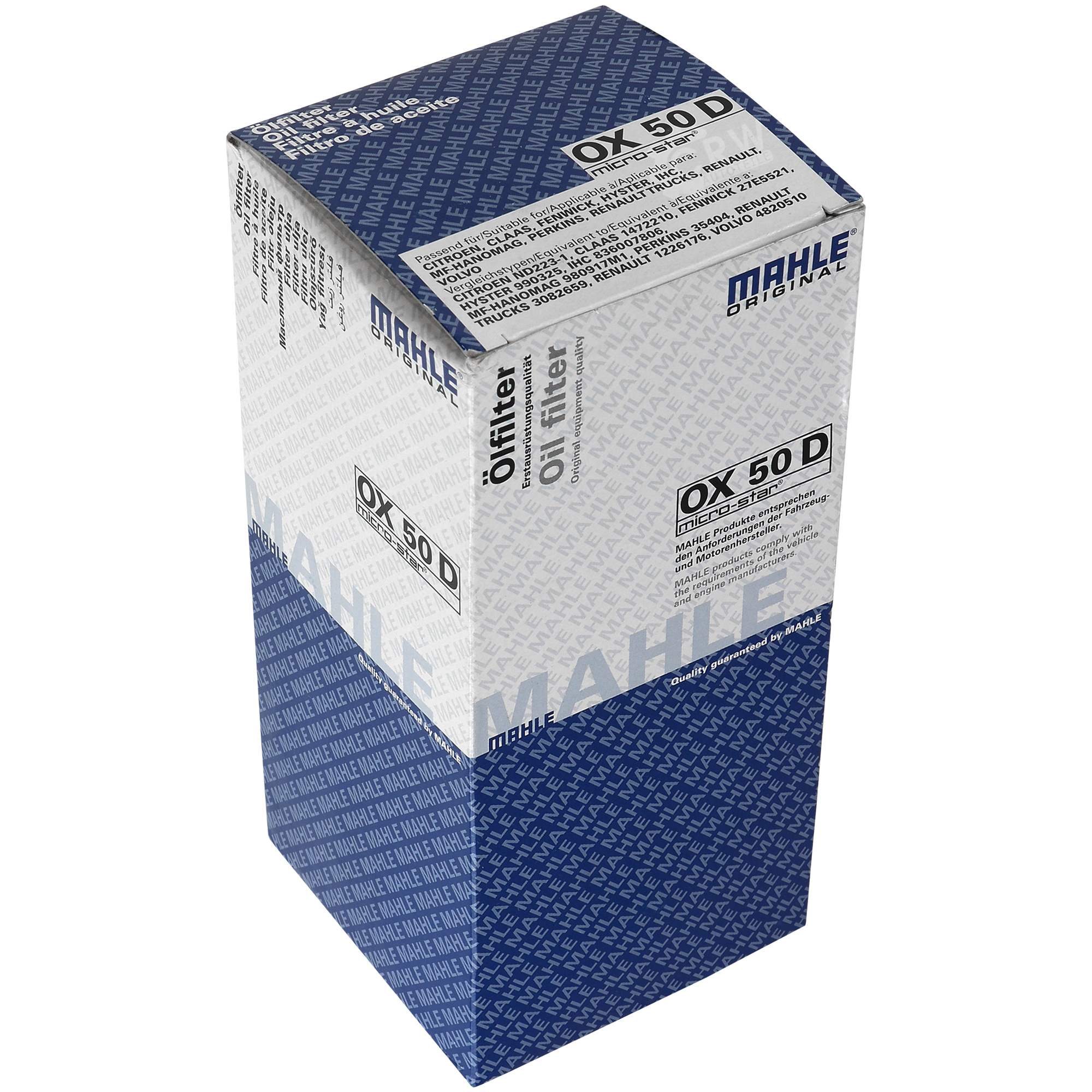 MAHLE / KNECHT OX 50D Ölfilter Hydraulikfilter für Automatikgetriebe