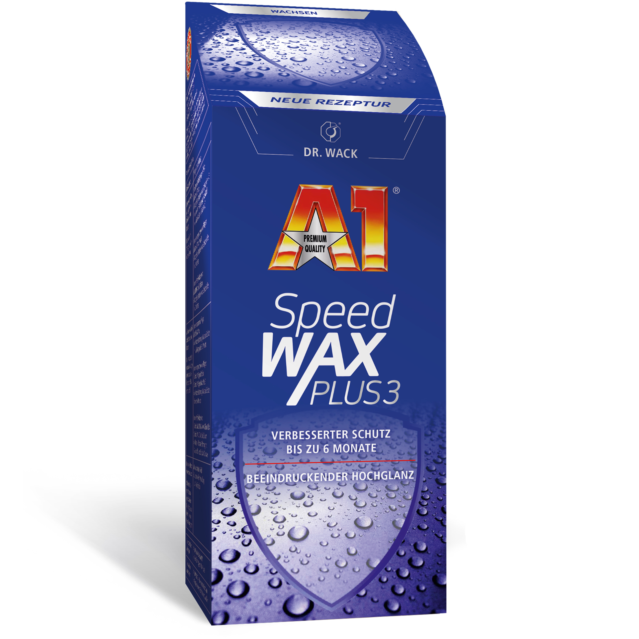Dr.Wack A1 Speed Wax Plus 3 Autopolitur Lack Schutz Wachs 250 ml