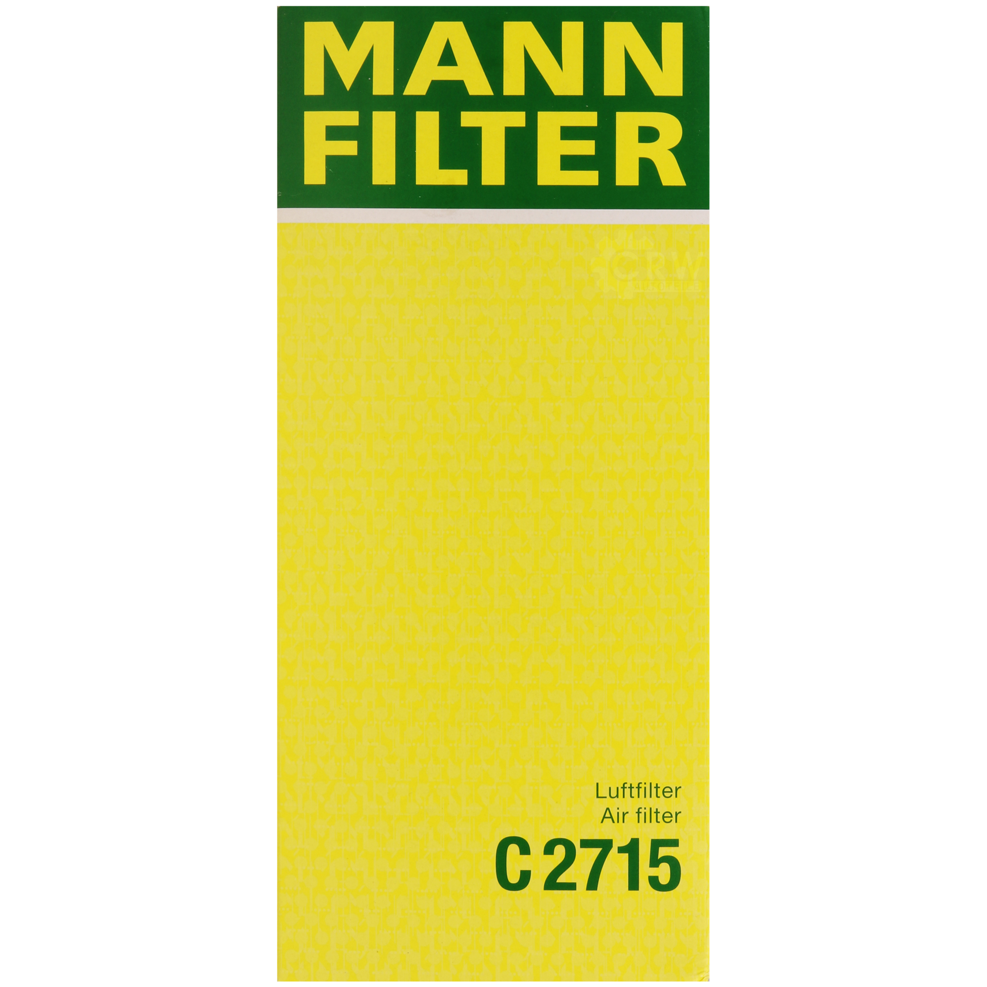 MANN-FILTER Luftfilter für Toyota Yaris SCP1_ NLP1_ NCP1_ 1.4 D-4D _P2_