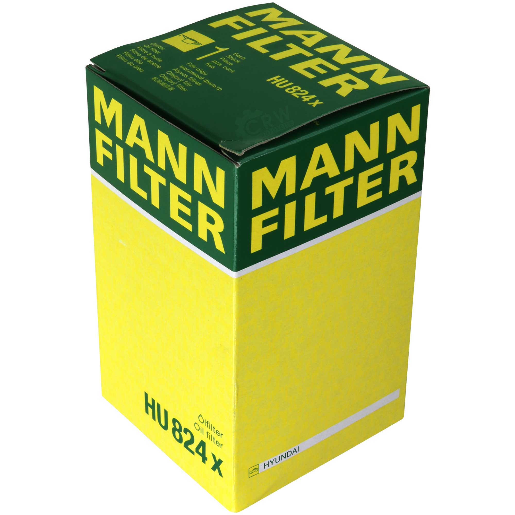 MANN-FILTER Ölfilter HU 824 x Oil Filter