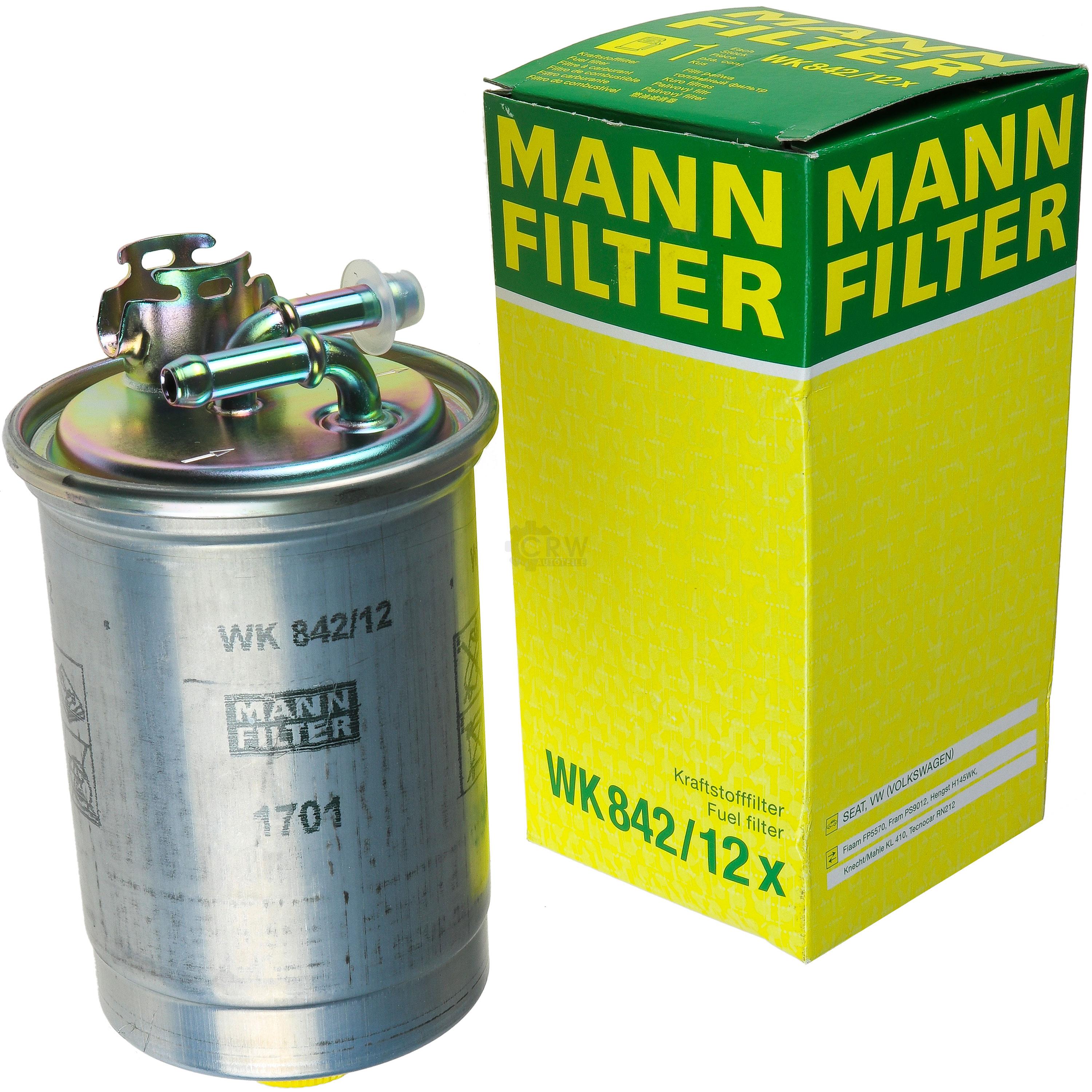 MANN Kraftstofffilter Filter WK 842/12