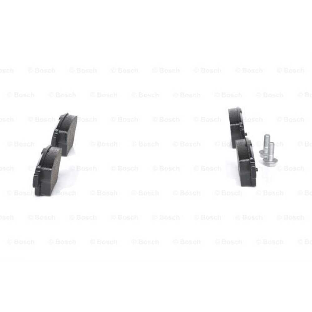 BOSCH Satz Bremsbeläge + Bremsscheiben Voll hinten für Peugeot 207 CC WD 307