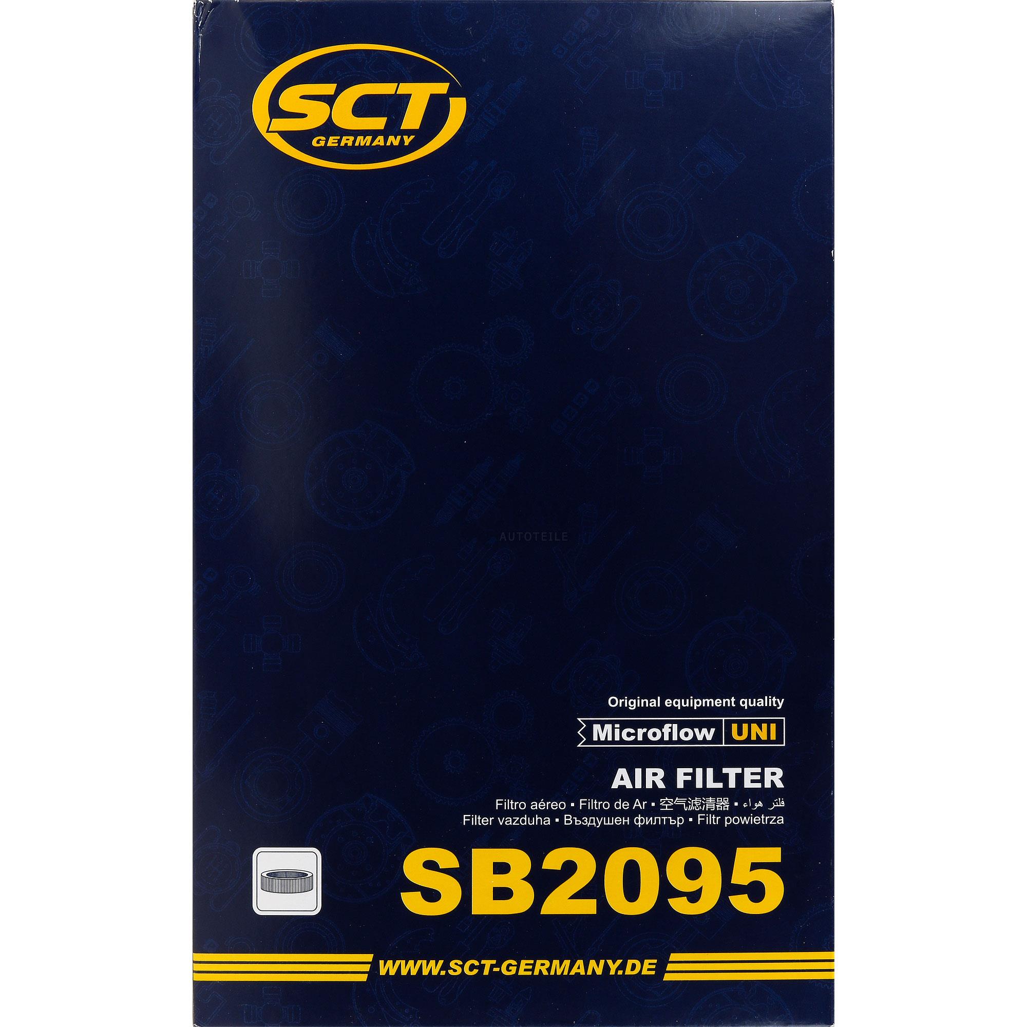 SCT Luftfilter Motorluftfilter SB 2095 Air Filter