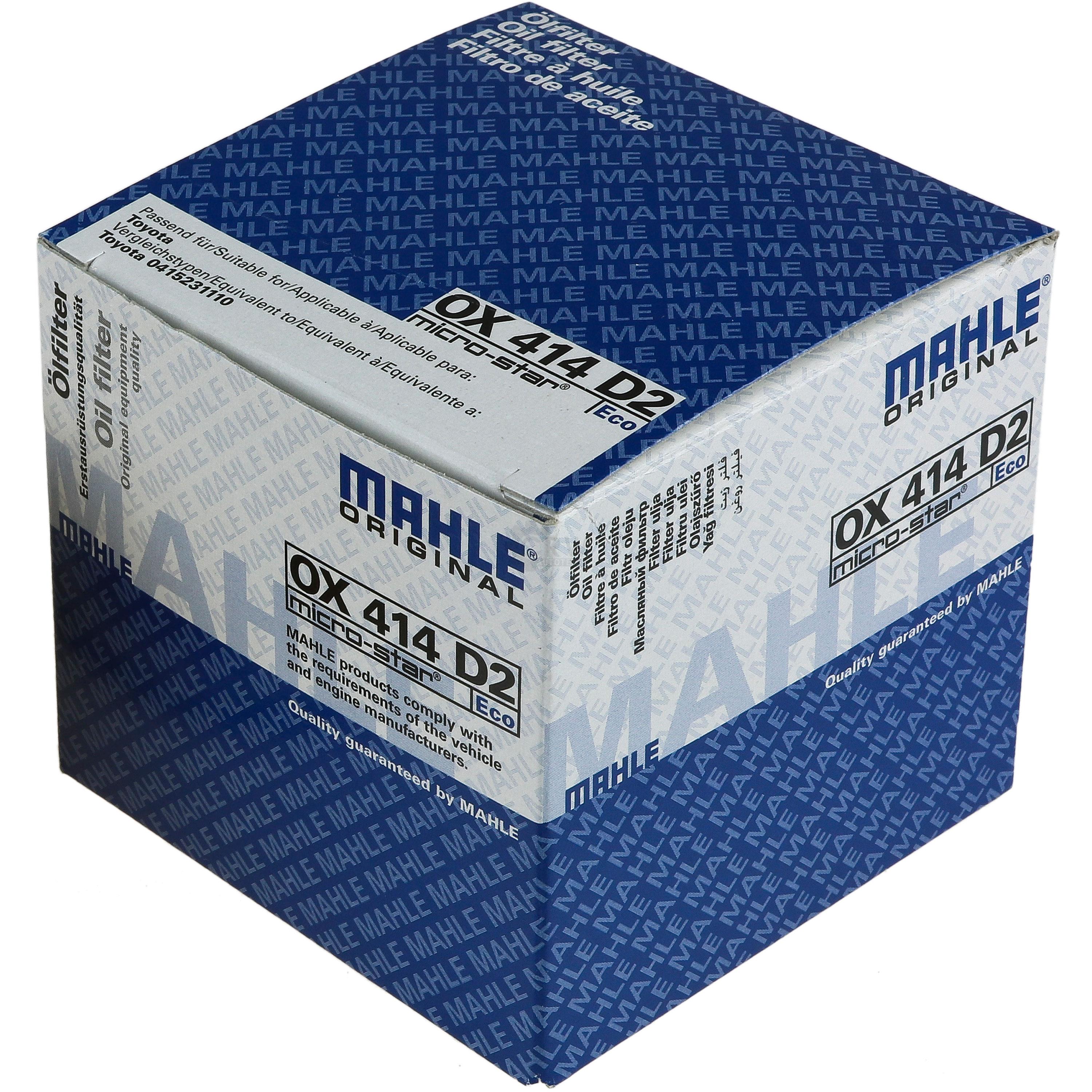 MAHLE / KNECHT Ölfilter OX 414D2 Oil Filter