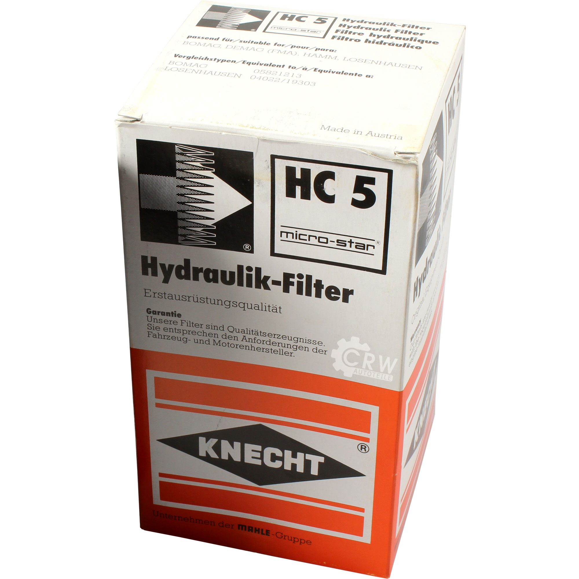 KNECHT Hydraulikfilter, Automatikgetriebe HC 5
