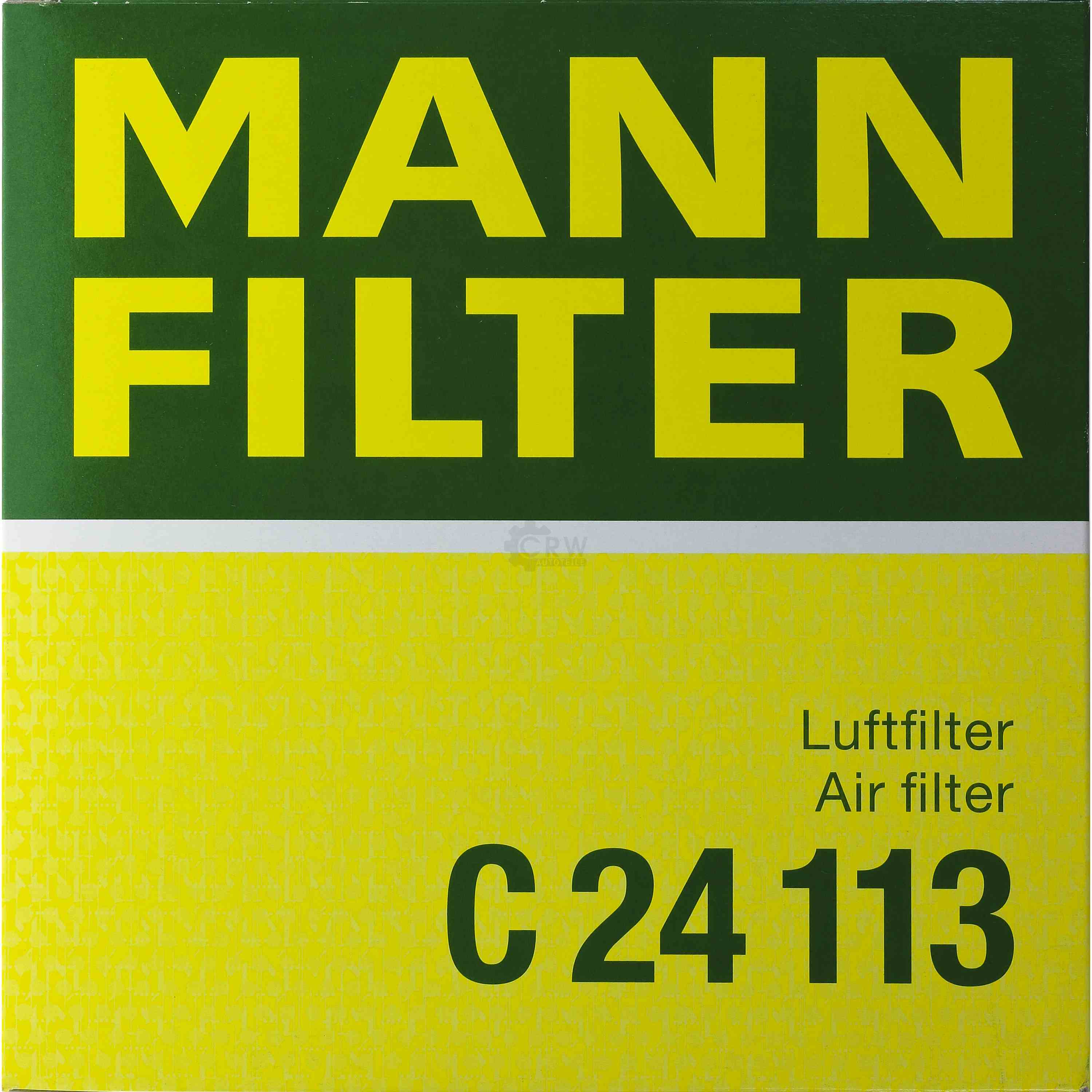 MANN-FILTER Luftfilter für Porsche 911