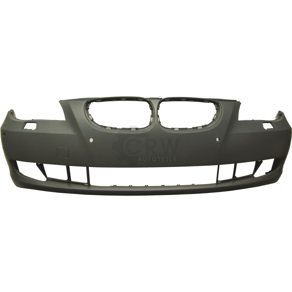 Stoßstange vorne grundiert für BMW 5er E60 Bj 07-10 für SRA für PDC Facelift LCI