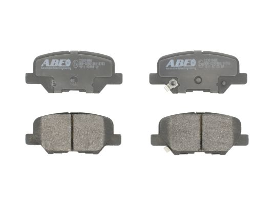 ABE Bremsbeläge Bremsbelegsatz hinten für Mitsubishi Outlander III