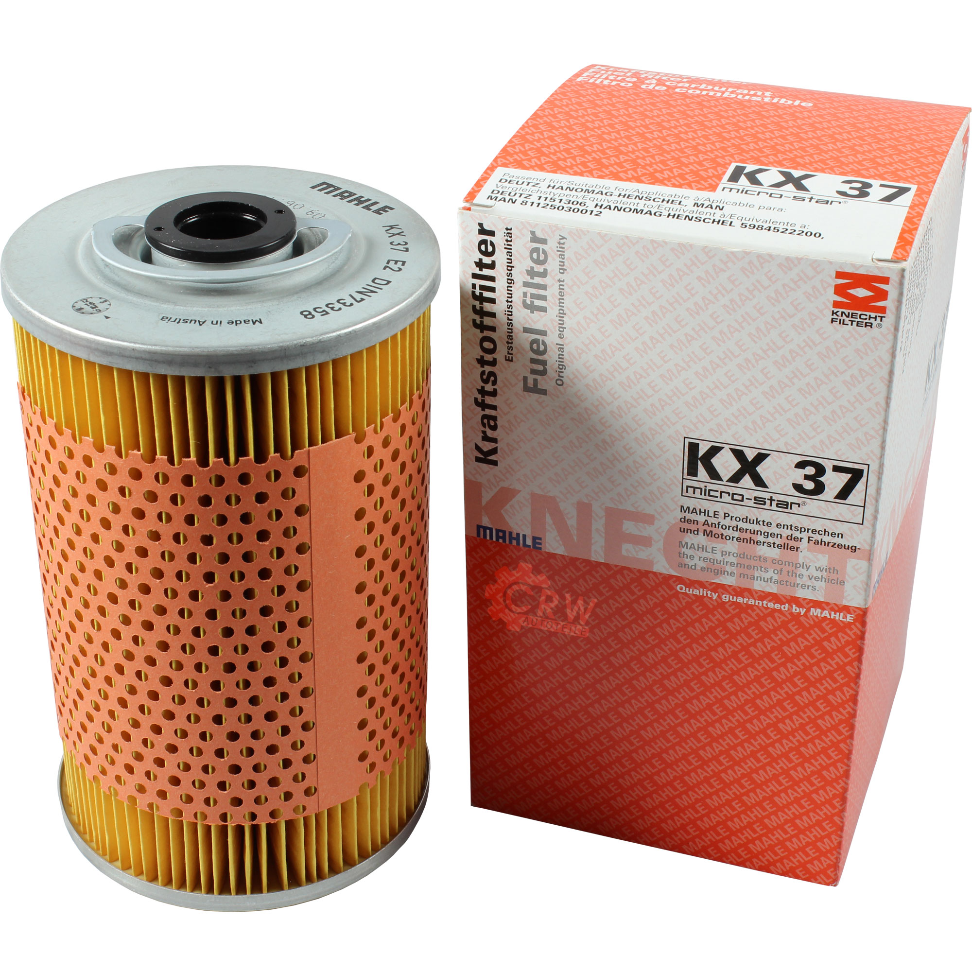 MAHLE Kraftstofffilter KX 37