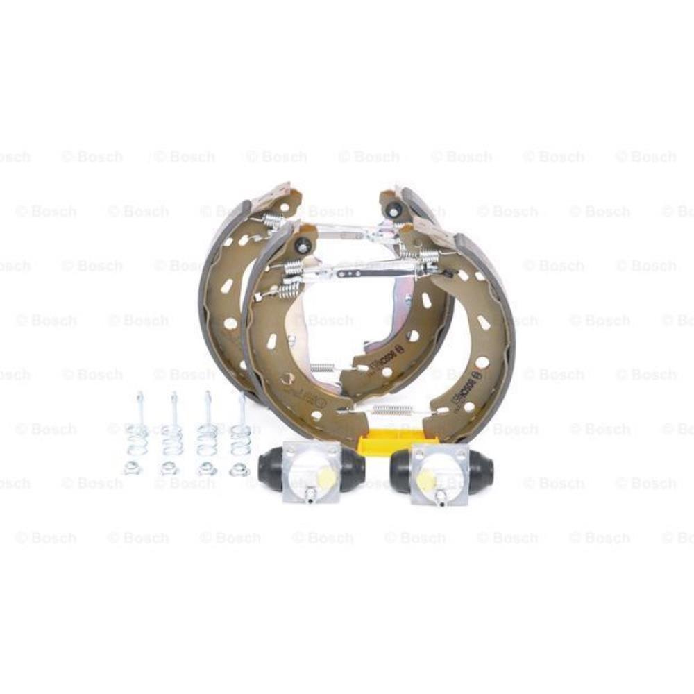 BOSCH Bremsbackensatz Hinterachse passend für Smart Fortwo Cabrio 451 1.0