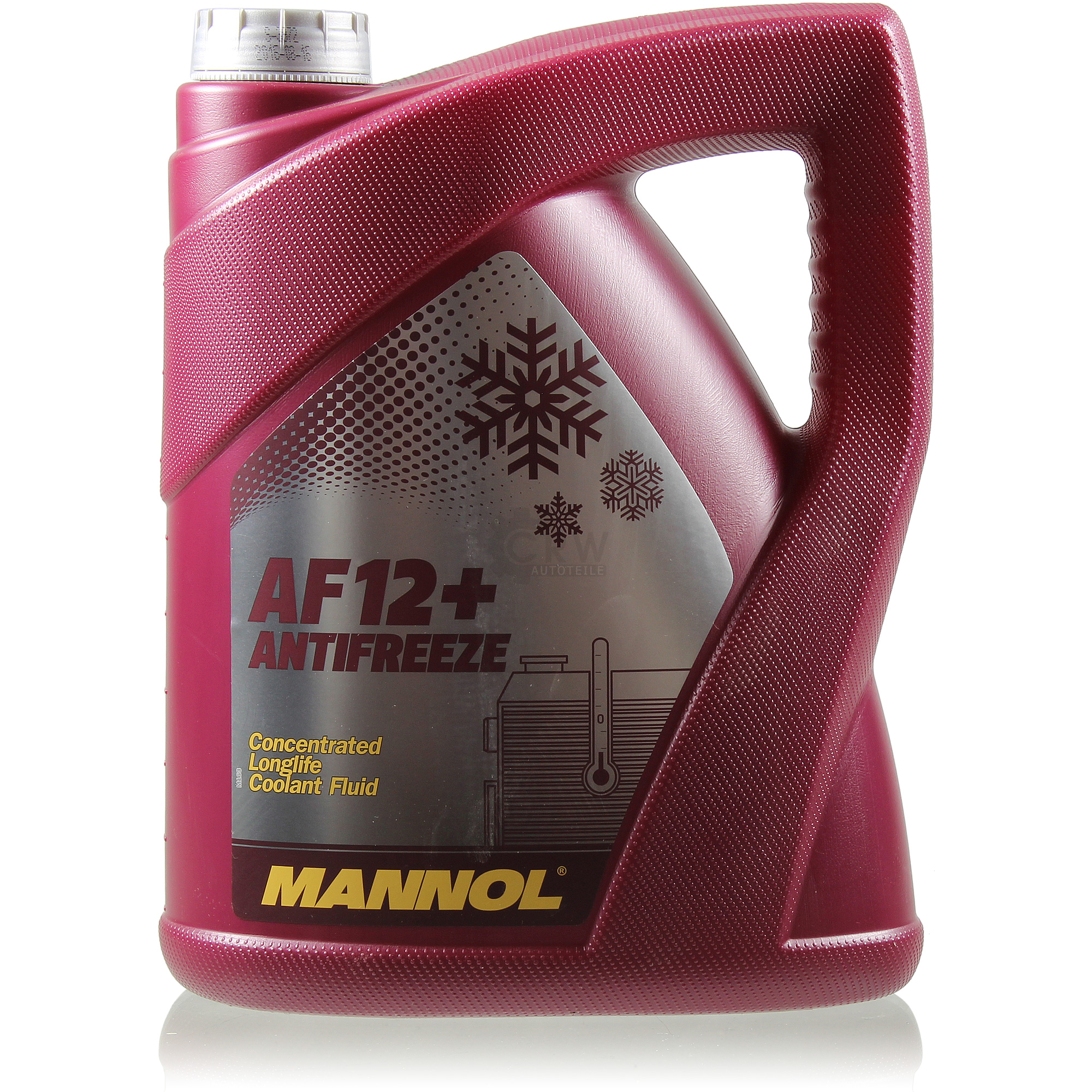 Kühlflussigkeit MANNOL Antifreeze AF12+ 5 Liter Frostschutz rot / violet