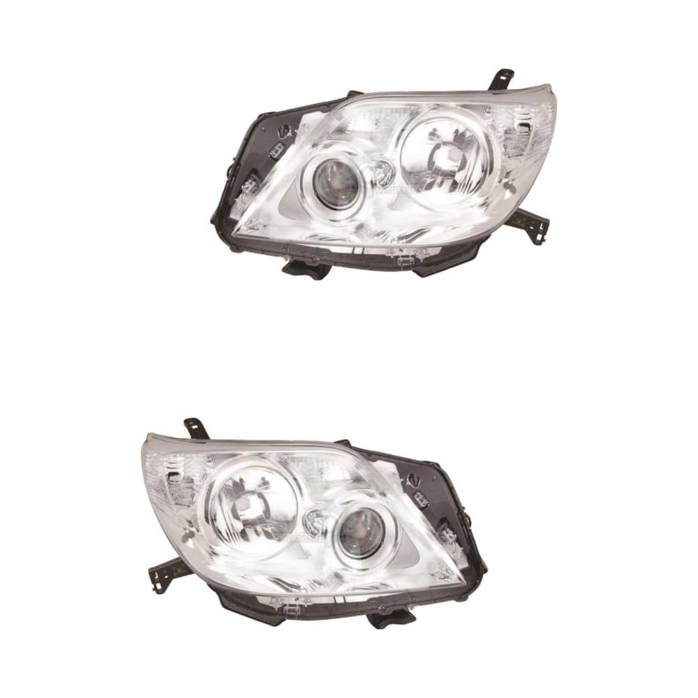 Scheinwerfer Set links & rechts Frontscheinwerfer für Toyota Land Cruiser Prado